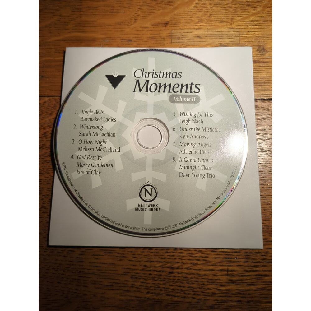 Christmas Moments - Volume Two (CD) Disc Only